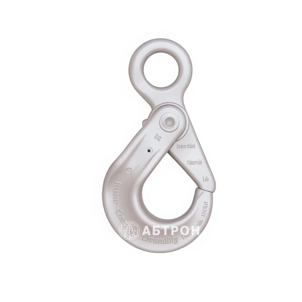 Крюк Crosby S-1316 SHUR-LOC с проушиной (с фиксирующей защелкой)